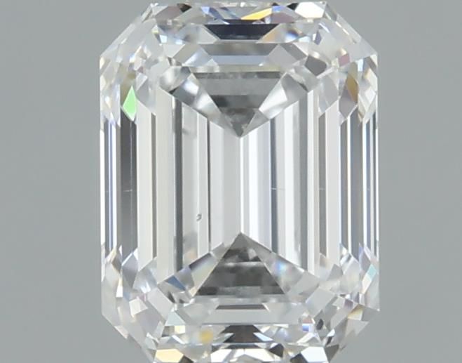 0.7ct Emerald D VS2 Natural Diamond