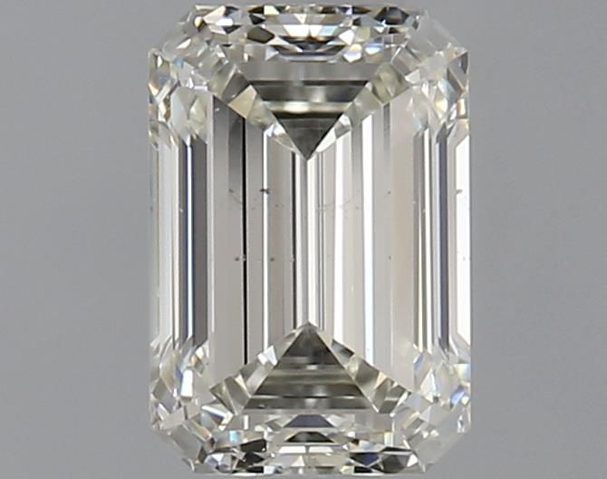 0.91ct Emerald K SI1 Natural Diamond