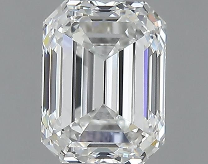 1ct Emerald F VVS1 Natural Diamond