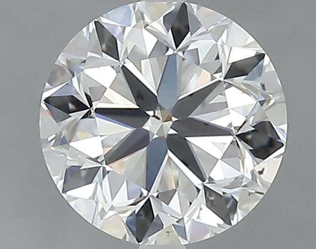 0.9ct Round F SI1 Natural Diamond