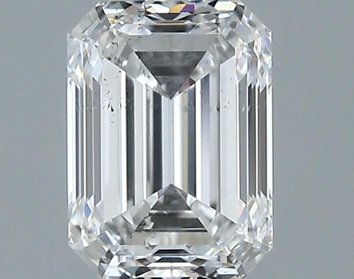 0.72ct Emerald D SI2 Natural Diamond