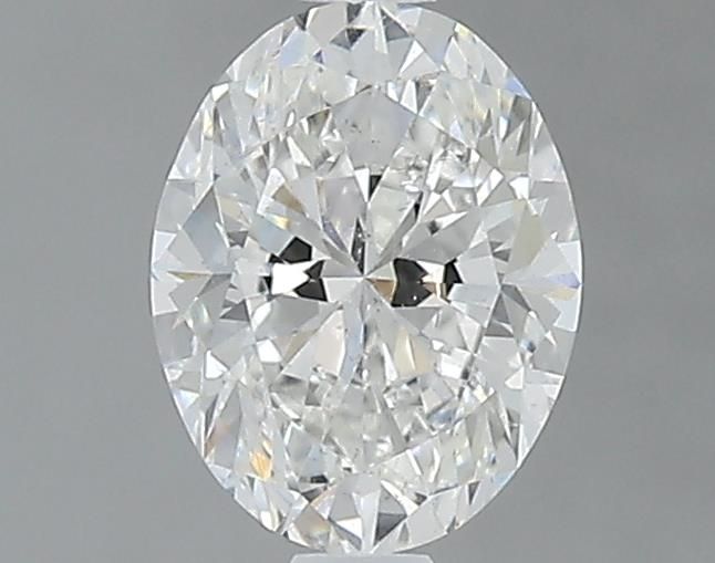 0.7ct Oval F SI1 Natural Diamond