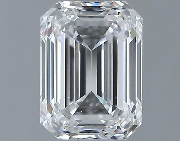 0.8ct Emerald D SI1 Natural Diamond