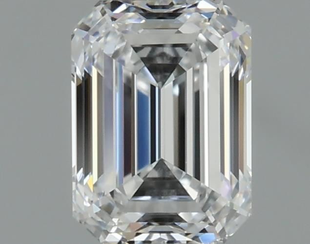 0.51ct Emerald D IF Natural Diamond