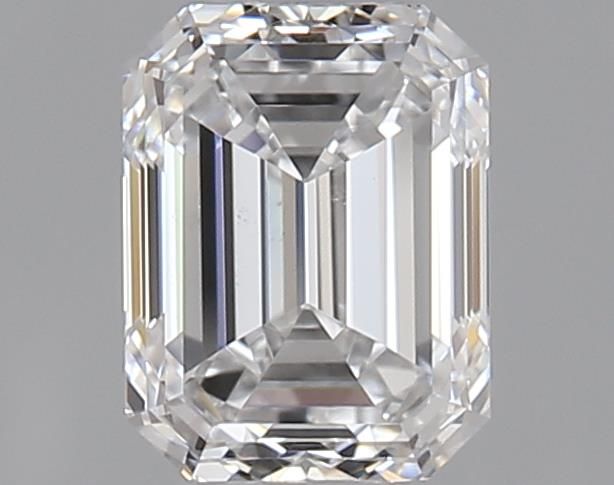 0.7ct Emerald D VS2 Natural Diamond