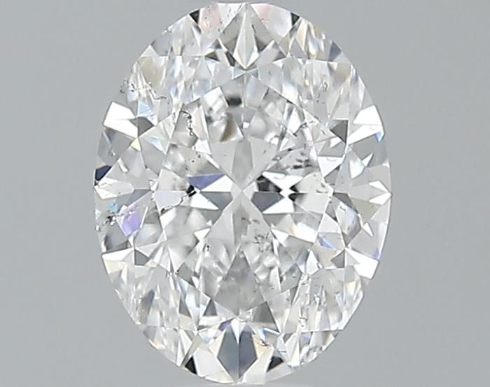 0.81ct Oval D SI1 Natural Diamond