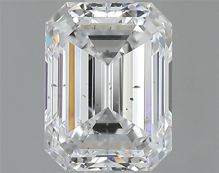 1ct Emerald D SI2 Natural Diamond