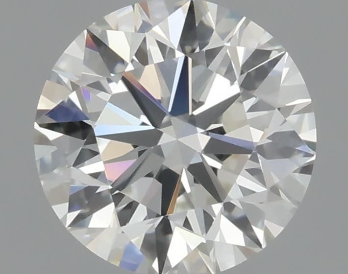 0.61ct Round H VVS2 Natural Diamond