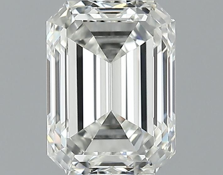 0.7ct Emerald I VVS1 Natural Diamond