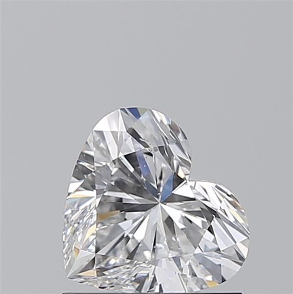 0.91ct Heart E SI1 Natural Diamond