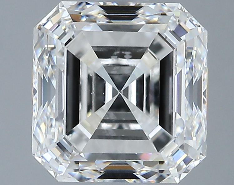 3ct Asscher F VS2 Natural Diamond