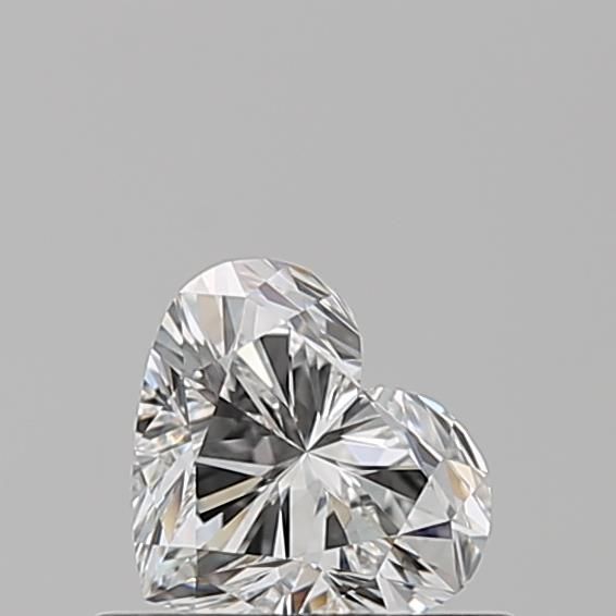 0.51ct Heart F VVS1 Natural Diamond