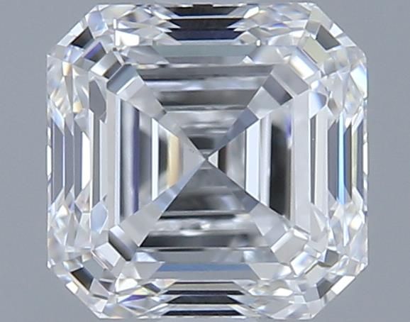 1ct Asscher E VVS2 Natural Diamond