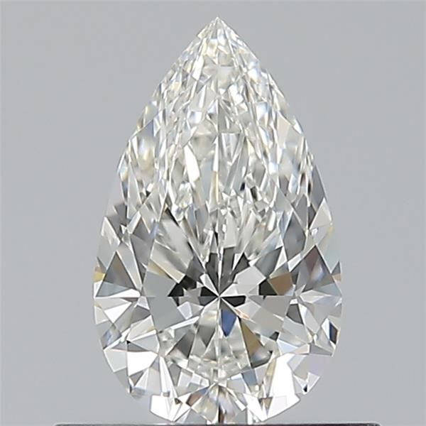 0.53ct Pear H VVS2 Natural Diamond