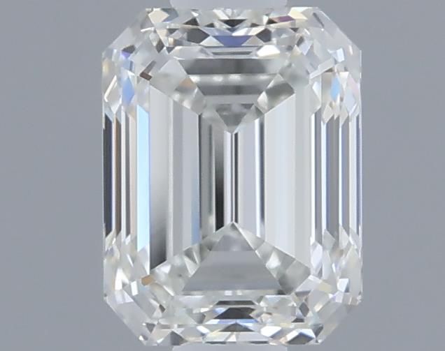 0.7ct Emerald H IF Natural Diamond