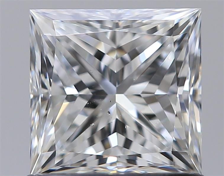 0.9ct Princess E SI1 Natural Diamond