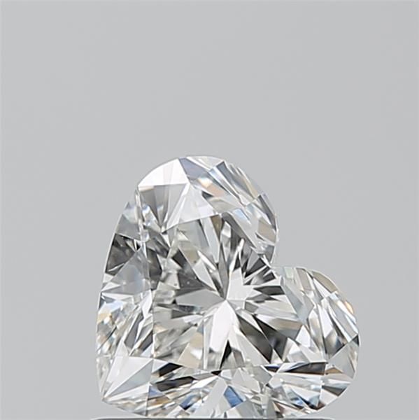 0.93ct Heart G SI1 Natural Diamond