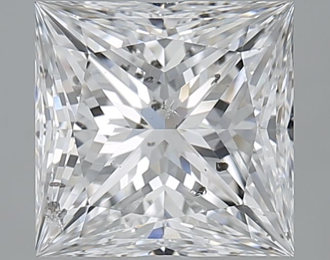 2.52ct Princess E SI2 Natural Diamond