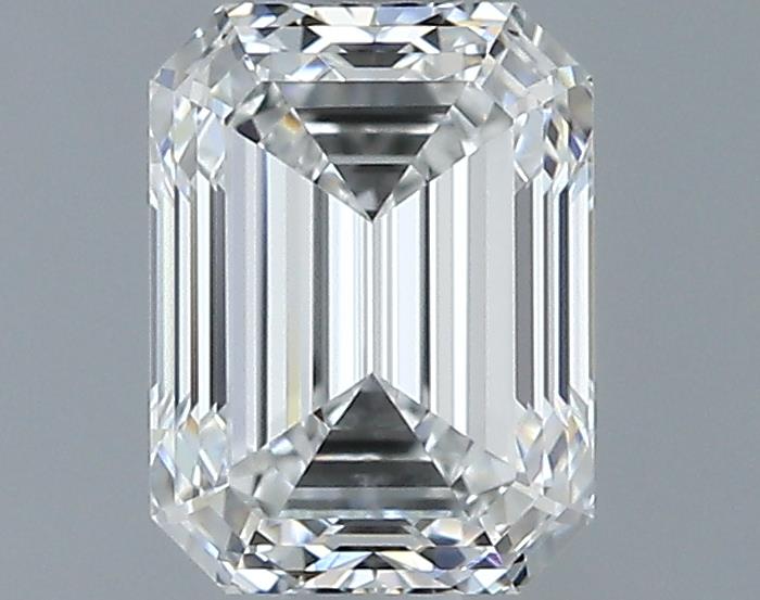 1ct Emerald F VVS2 Natural Diamond