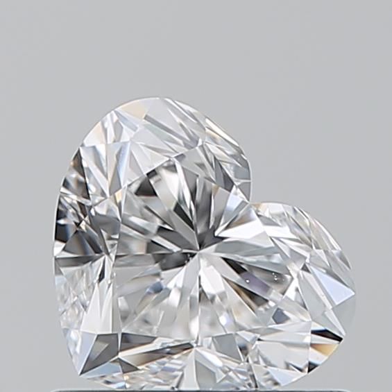 0.72ct Heart E SI1 Natural Diamond