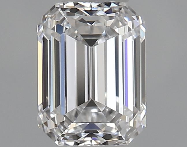 0.9ct Emerald D IF Natural Diamond