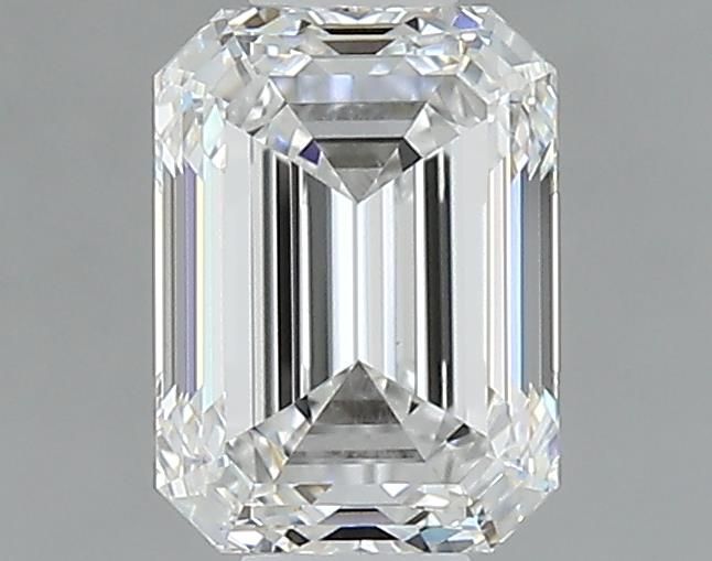 1ct Emerald F VVS2 Natural Diamond