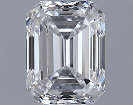0.7ct Emerald F VS2 Natural Diamond