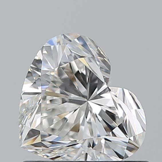0.76ct Heart H VS1 Natural Diamond