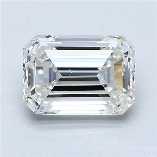 2.5ct Emerald G VS2 Natural Diamond