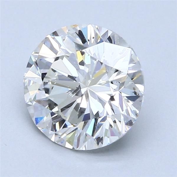 2.27ct Round F SI2 Natural Diamond