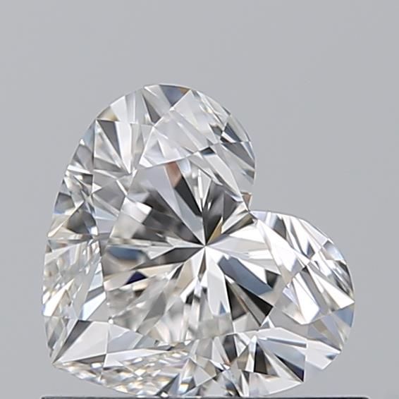 0.71ct Heart G VVS2 Natural Diamond