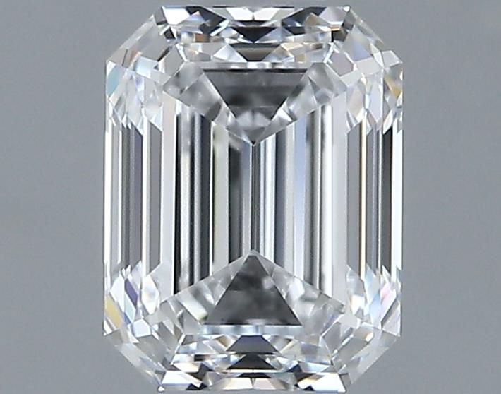 1ct Emerald D VVS2 Natural Diamond