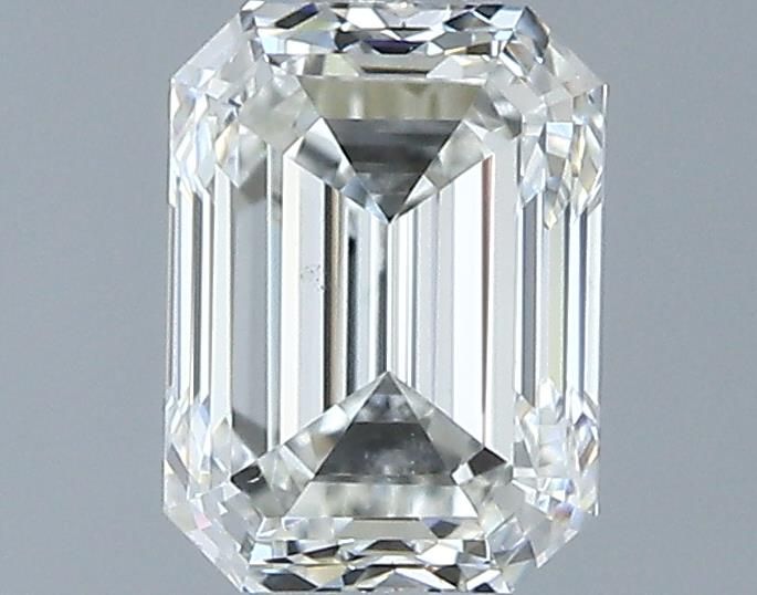 0.7ct Emerald I VS2 Natural Diamond