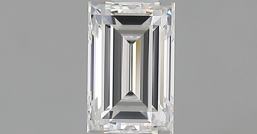 0.61ct Baguette F IF Natural Diamond