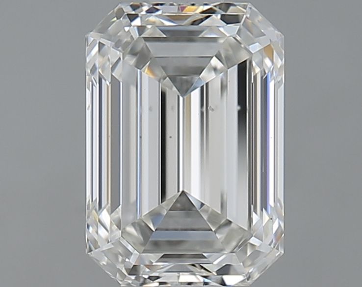 1.3ct Emerald H SI1 Natural Diamond