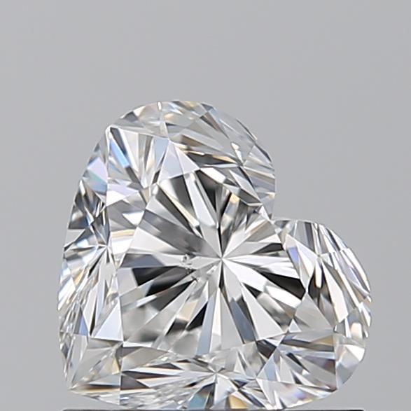 1.02ct Heart E SI1 Natural Diamond