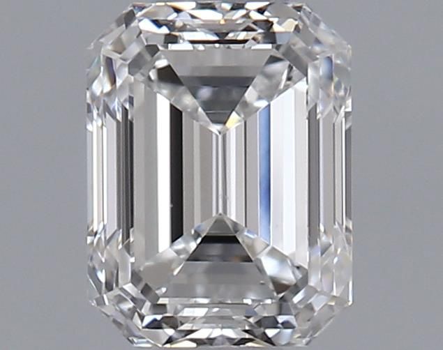 0.7ct Emerald E VS2 Natural Diamond
