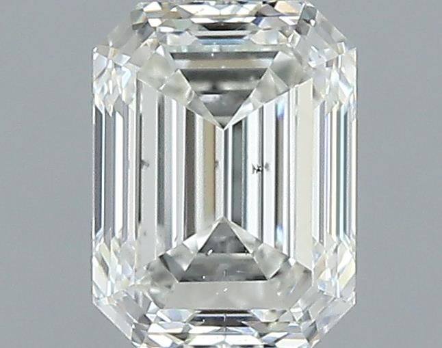 0.7ct Emerald I SI1 Natural Diamond