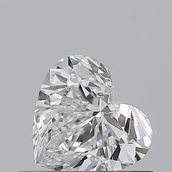0.5ct Heart F VVS1 Natural Diamond