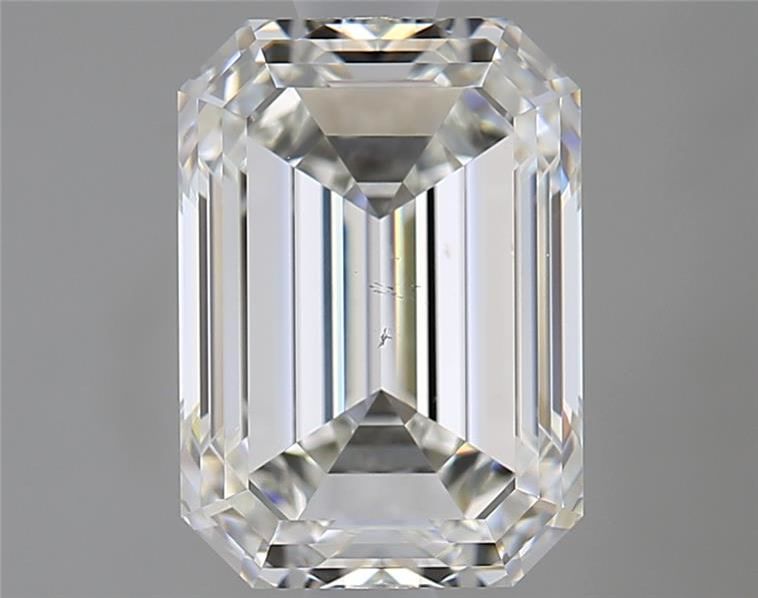 2.5ct Emerald H VS2 Natural Diamond