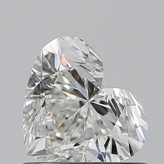 0.73ct Heart H VS2 Natural Diamond