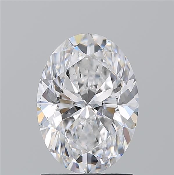 1.7ct Oval D SI2 Natural Diamond