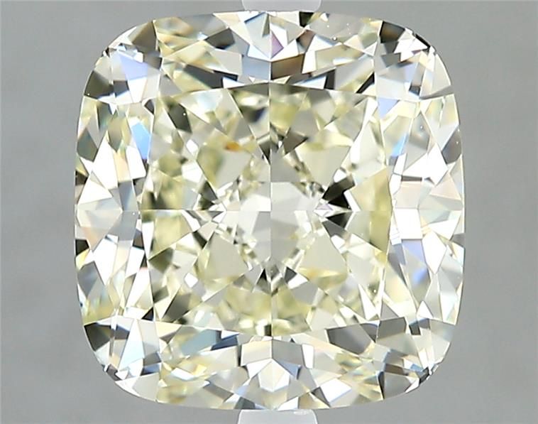 3.02ct Cushion Modified N VS1 Natural Diamond