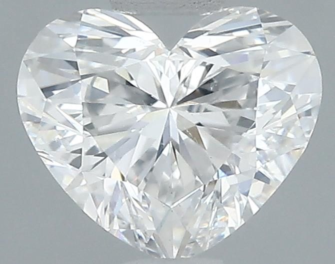 0.7ct Heart F SI1 Natural Diamond