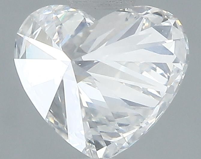 0.72ct Heart F SI1 Natural Diamond