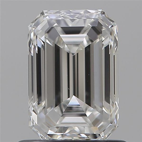0.95ct Emerald F VS1 Natural Diamond