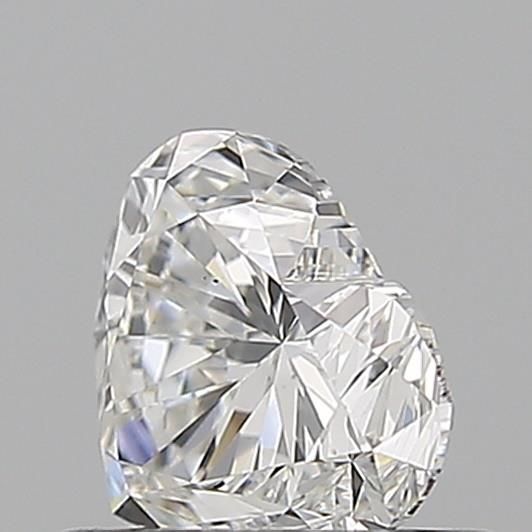 0.71ct Heart E VS2 Natural Diamond