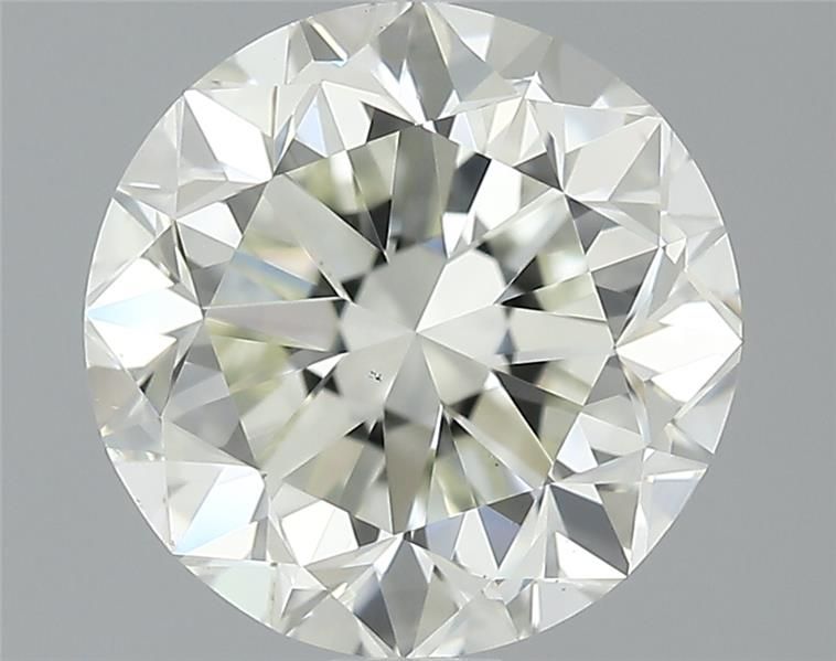 2.01ct Round L VS2 Natural Diamond