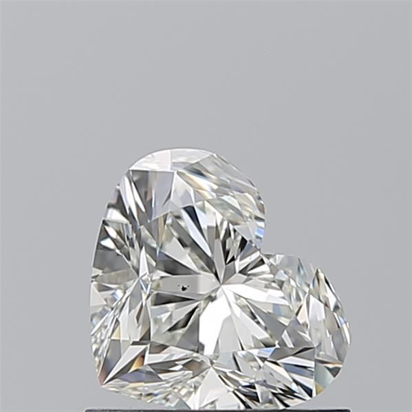 0.9ct Heart K VS2 Natural Diamond