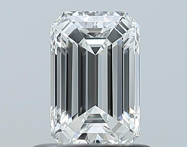 0.71ct Emerald F VVS2 Natural Diamond